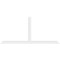 Ekena Millwork Portland Architectural Grade PVC Gable Bracket, 96"W x 44"H x 4"D x 4"F, 11/12 Pitch GBP096X44X0404POR00 - alternate 5
